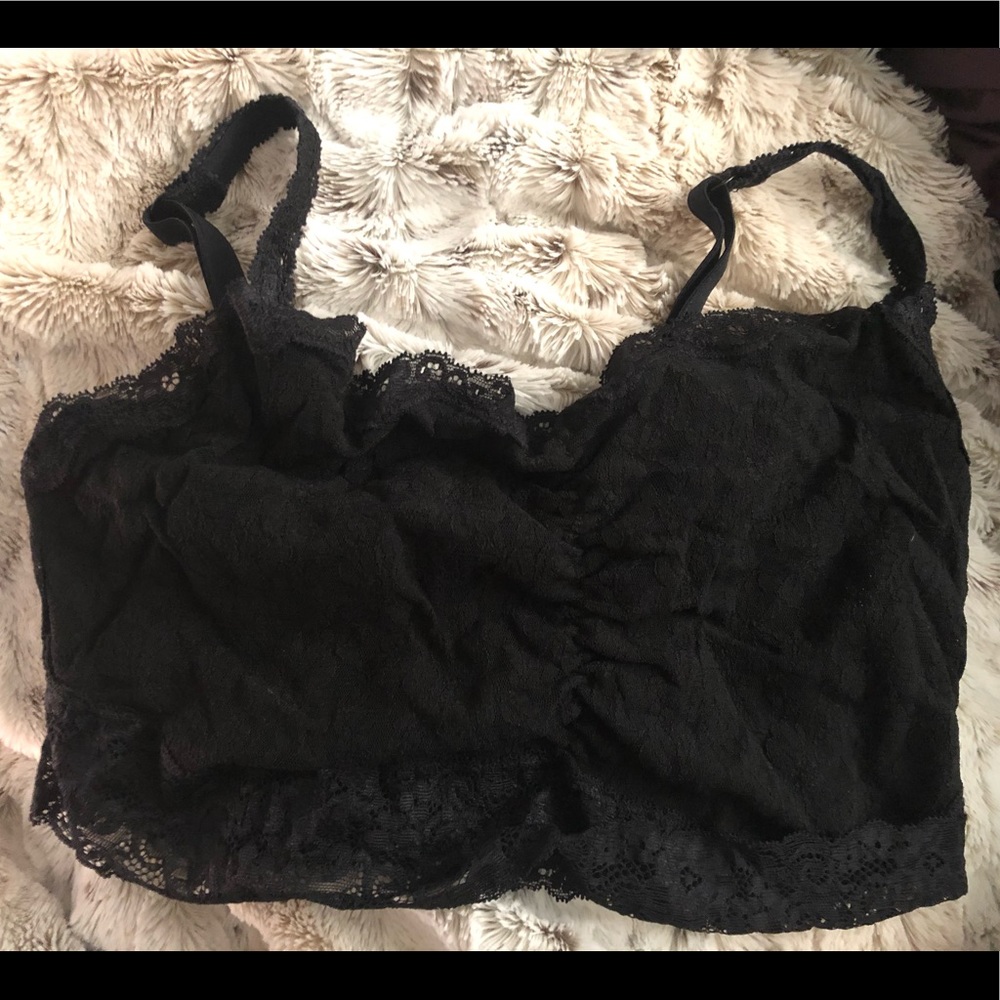 Black lace bralette size XL from Soma